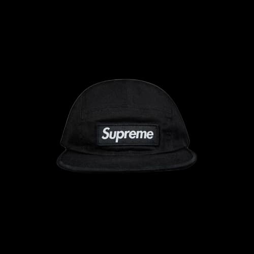 Supreme Military Camp Cap 'Black'