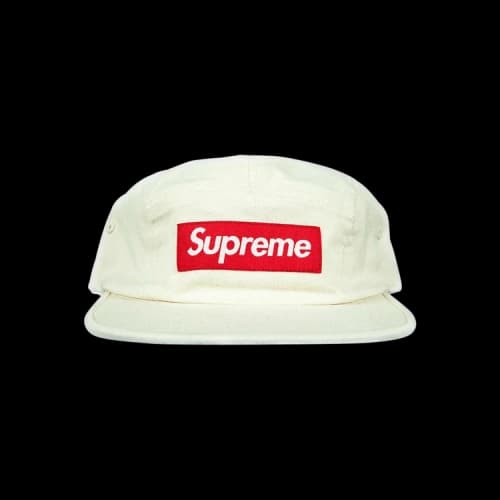 Supreme Washed Chino Twill Camp Cap 'Natural'