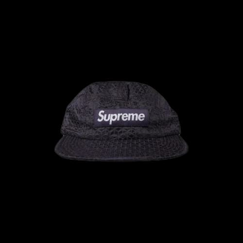 Supreme Geometric Ripstop Camp Cap 'Purple'