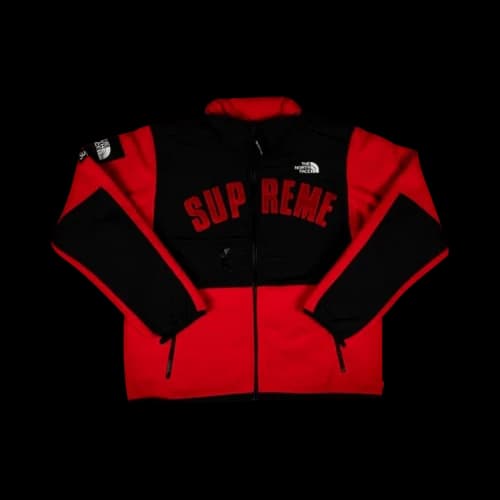 Supreme x The North Face Arc Logo Denali Fleece Jacket 'Red'