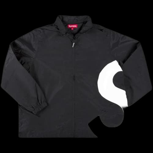 Supreme S Logo Track Jacket 'Black'