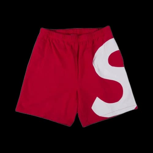 Supreme S Logo Short 'Red'