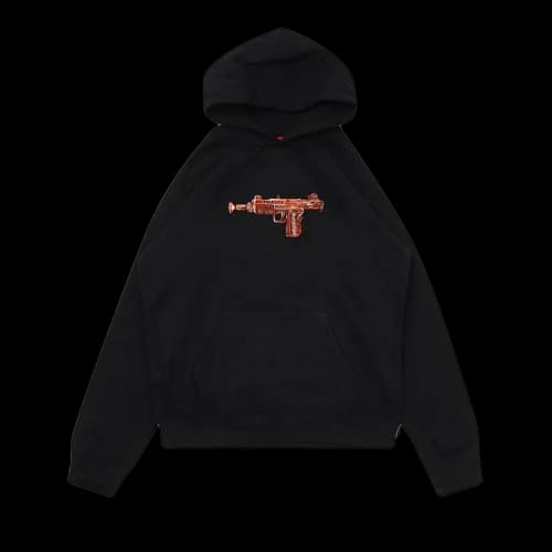 Supreme Toy Uzi Hooded Sweatshirt 'Black'
