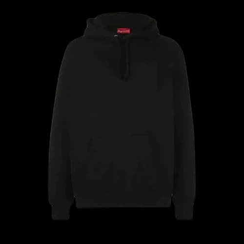 Supreme Set In Hooded Sweatshirt 'Black'