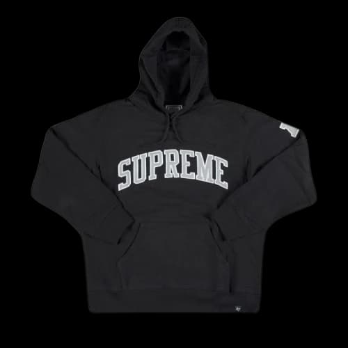 Supreme x NFL Raiders '47 Hooded Sweatshirt 'Black'