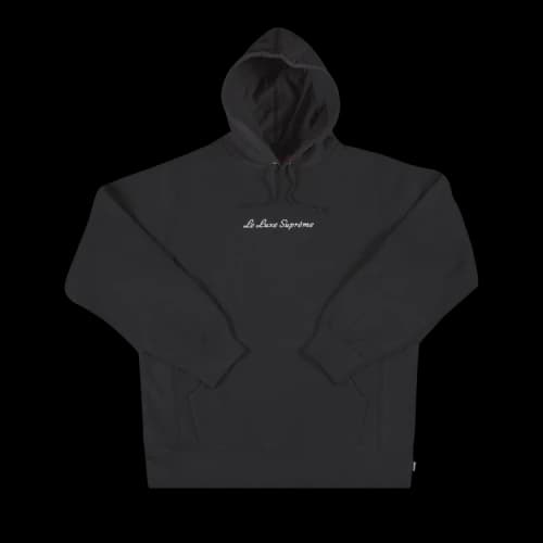 Supreme Le Luxe Hooded Sweatshirt 'Black'