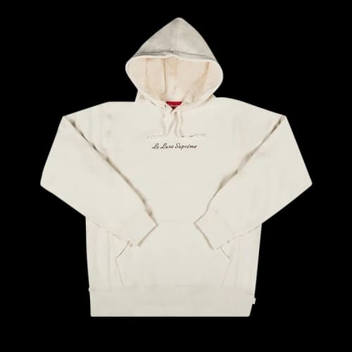 Supreme Le Luxe Hooded Sweatshirt 'Natural'