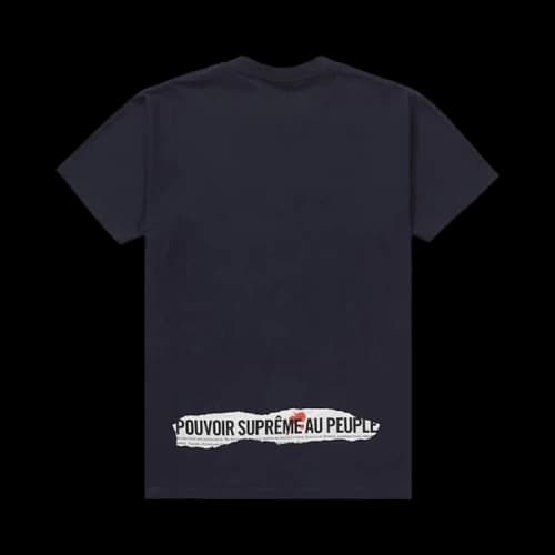 Supreme Headline Tee 'Navy'