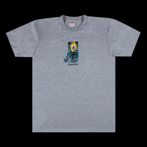 Supreme Ghost Rider Tee 'Heather Grey'