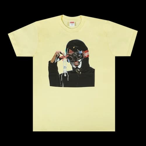 Supreme Creeper Tee 'Pale Yellow'