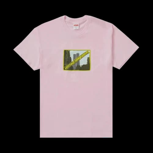 Supreme Greetings Tee 'Light Pink'