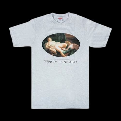 Supreme Leda And The Swan Tee 'Ash Grey'