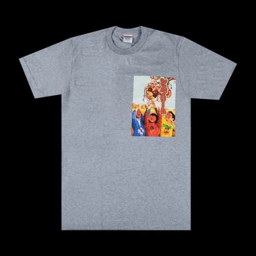 Supreme Sekintani La Norihiro Tee 'Heather Grey'