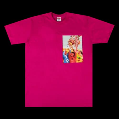 Supreme Sekintani La Norihiro Tee 'Hot Pink'
