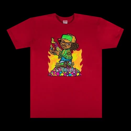 Supreme Molotov Kid Tee 'Red'