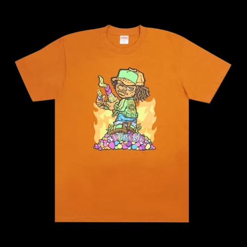 Supreme Molotov Kid Tee 'Rust'
