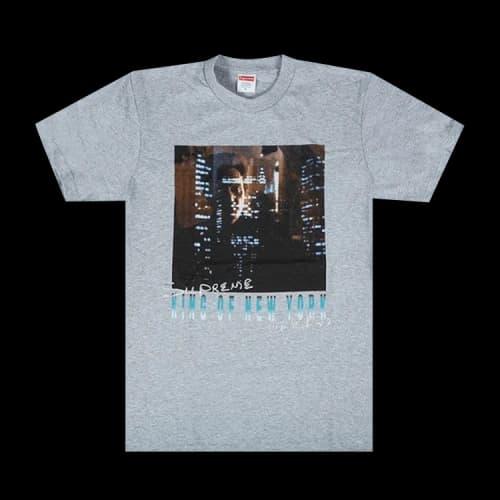 Supreme King of New York Tee 'Heather Grey'