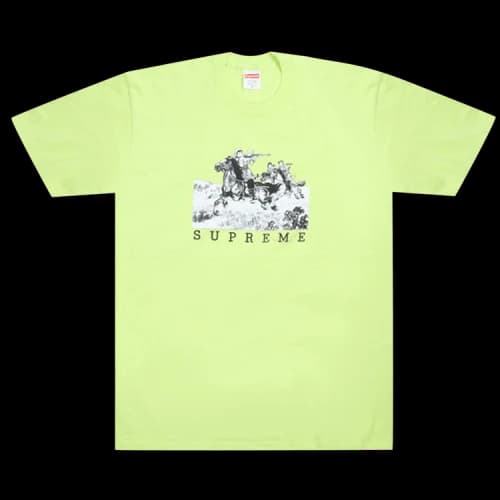 Supreme Riders Tee 'Neon Green'