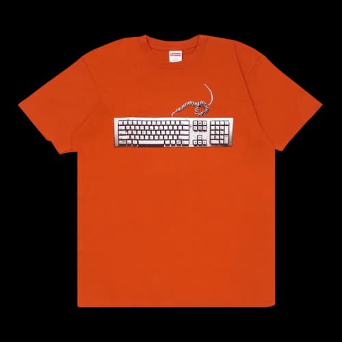 Supreme Keyboard Tee 'Rust'
