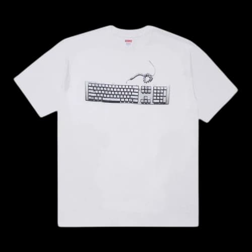 Supreme Keyboard Tee 'White'
