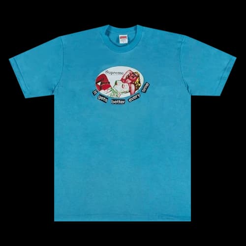Supreme It Gets Better Every Time Tee 'Light Slate'