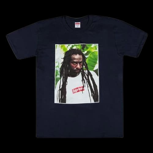 Supreme Buju Banton Tee 'Black'