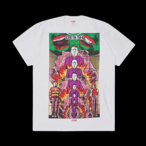 Supreme Gilbert And George DEATH Tee 'White'