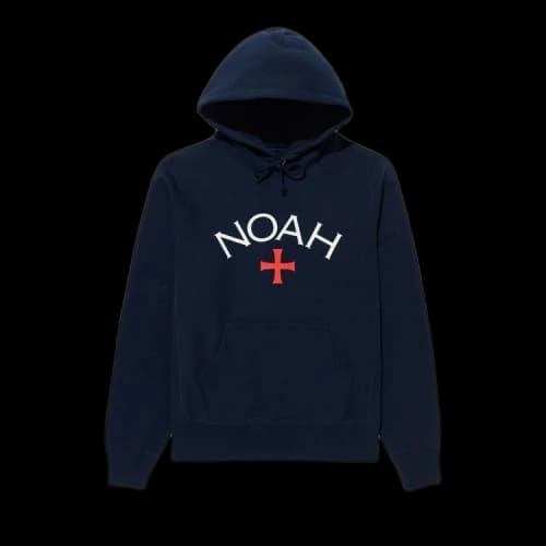 Noah Core Logo Hoodie 'Navy'