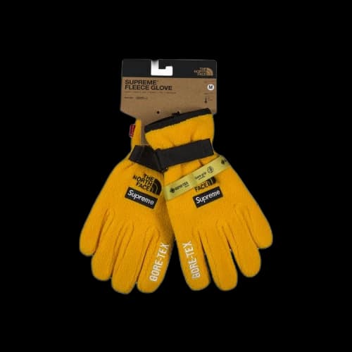 Supreme x The North Face RTG Fleece Glove 'Gold'