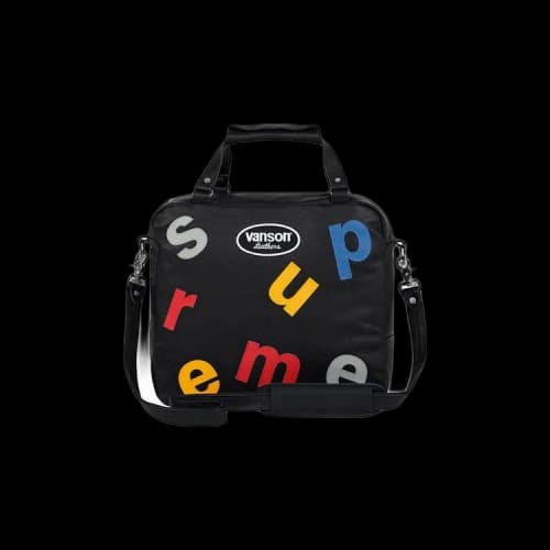 Supreme x Vanson Leathers Letters Bag 'Black'
