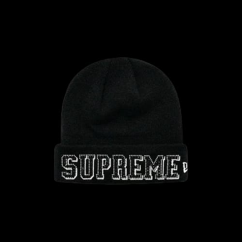 Supreme x New Era Gems Beanie 'Black'