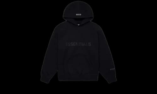Fear of God Essentials Pullover Hoodie Applique Logo Dark Slate/Stretch Limo/Black