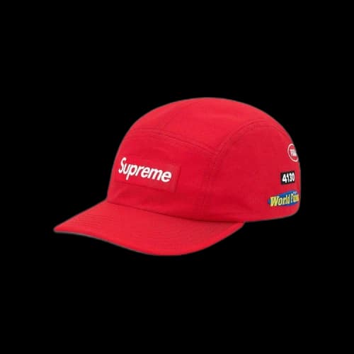 Supreme Trail Camp Cap 'Red'