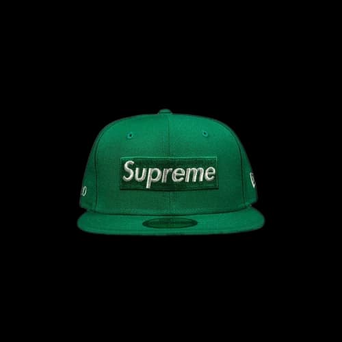 Supreme $1M Metallic Box Logo New Era 'Green'