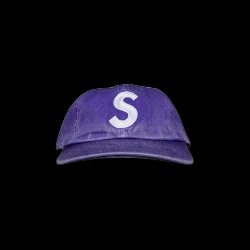 Supreme Pigment Print S Logo 6-Panel 'Purple'