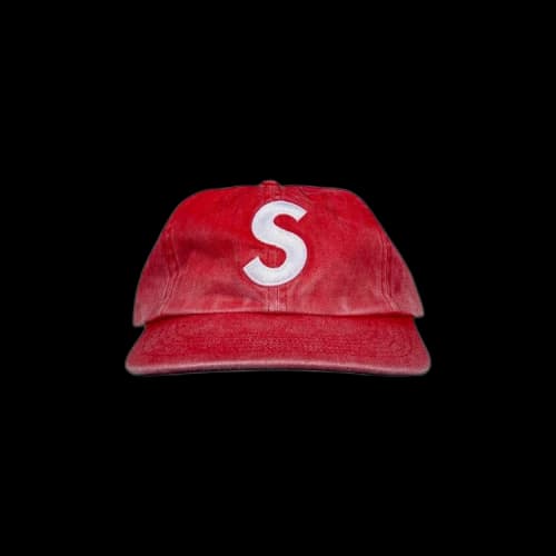 Supreme Pigment Print S Logo 6-Panel 'Red'
