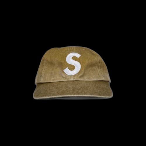 Supreme Pigment Print S Logo 6-Panel 'Tan'