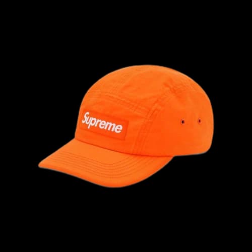 Supreme x Barbour Waxed Cotton Camp Cap 'Orange'