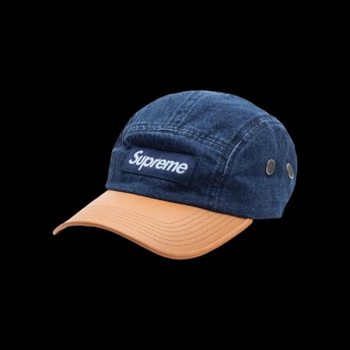 Supreme 2-Tone Denim Camp Cap 'Blue'