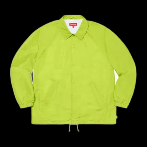 Supreme World Famous Coaches Jacket 'Lime'