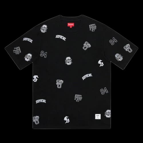 Supreme University Short-Sleeve Top 'Black'
