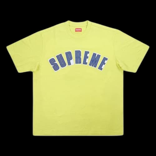 Supreme Arc Appliqué Short-Sleeve Top 'Acid Green'