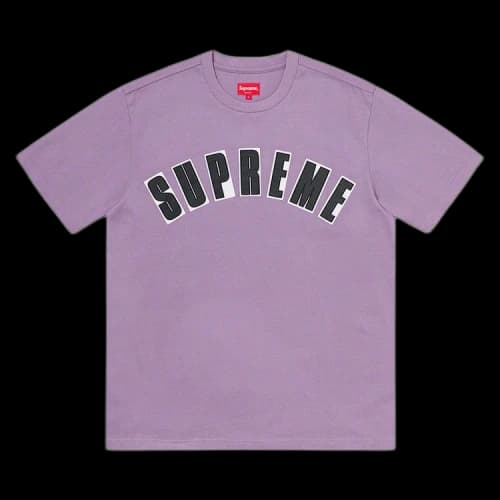 Supreme Arc Appliqué Short-Sleeve Top 'Purple'