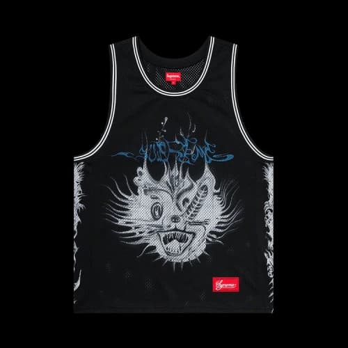 Supreme Animal Basketball Jersey 'Black'