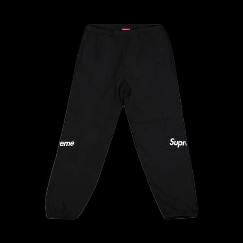 Supreme Color Blocked Sweatpant 'Black'