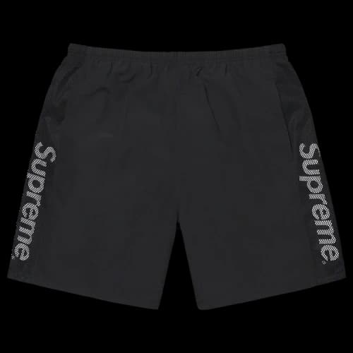 Supreme Mesh Panel Water Short 'Black'