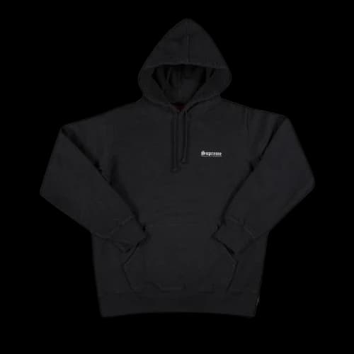 Supreme Mary Hooded Sweatshirt 'Black'