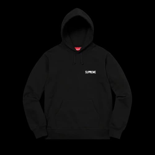 Supreme Restless Youth Hooded Sweatshirt 'Black'