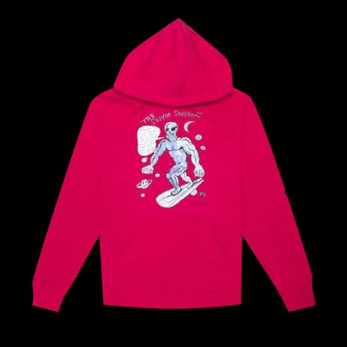Supreme x Daniel Johnston Hooded Sweatshirt 'Fuchsia'