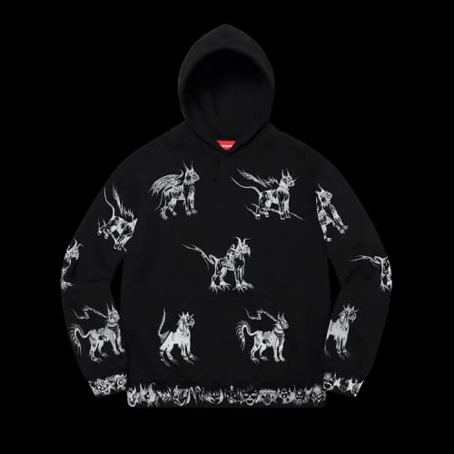 Supreme Animals Hooded Sweatshirt 'Black'